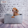 2018 Hot 2 en 1 Luxury Square Pet Pet Dog Natural Felt Dog Pet Blanket